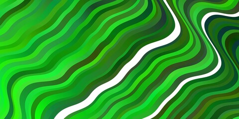 Light Green vector template with wry lines.