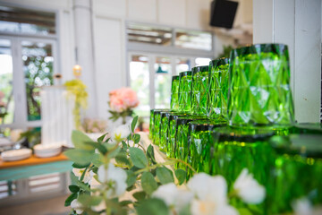 Wedding party Decor Dining table