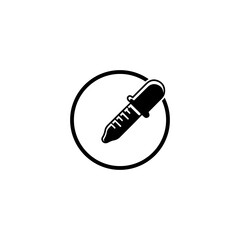 Dropper Icon Vector Design Template. Linear Style.