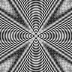 Radial black thin lines on white background, vector illustration
