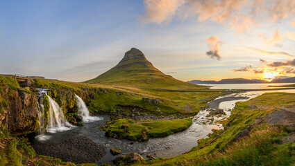 Mount Kirkjufell at Sunrise, Iceland