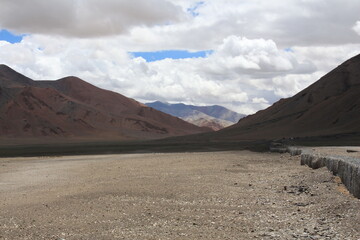 Beautiful mountains of Ladakh, India.