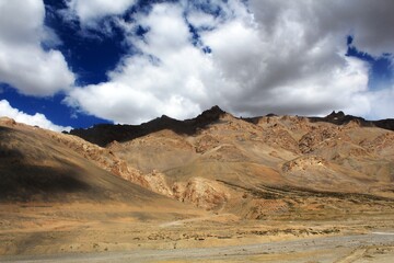Beautiful mountains of Ladakh, India.