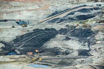 Lignite coalmine