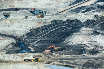 Lignite coalmine