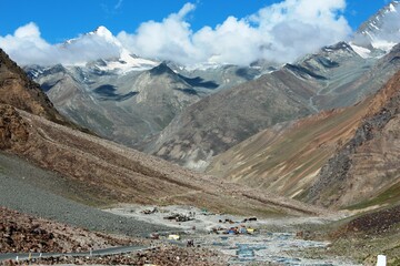 Beautiful mountains of Ladakh, India.