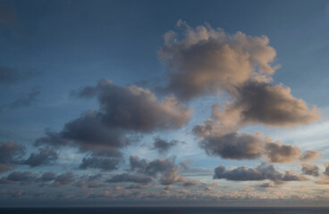 Obraz na płótnie Canvas Clouds. Sky. Sunset.