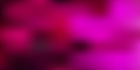 Dark pink vector gradient blur background.