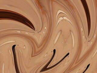 chocolate abstract liquid background - 378286855