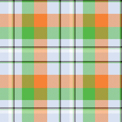 Tartan scotland seamless plaid pattern vector. Retro background fabric. Vintage check color square geometric texture.