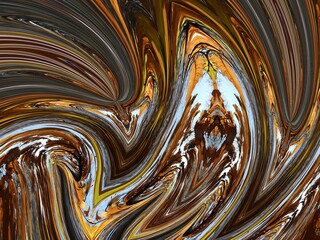 abstract fractal background - 378286897