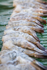 Decoration and raw foods.