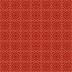 Bright background pattern with geometric shapes seamless pattern
