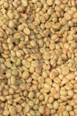 Coffee beans,In the ferment and wash method of wet processing