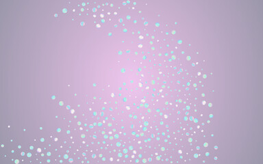 Rainbow Rain Invitation Blue Background. Unicorn 