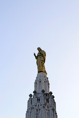 Statue in a square of Bilbao