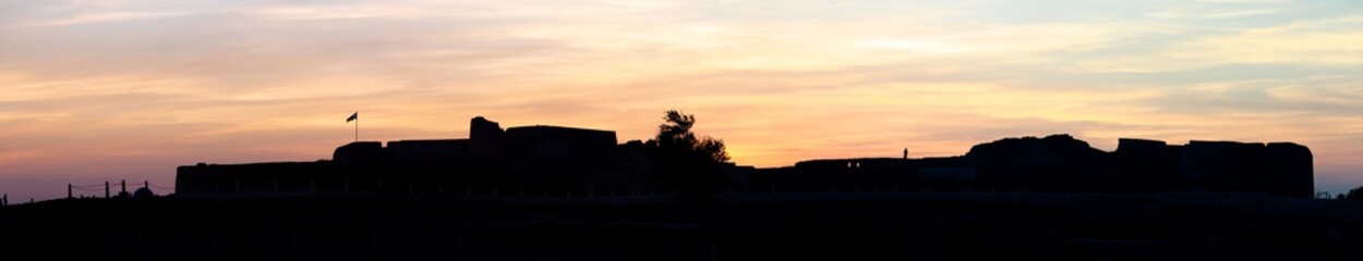 Naklejka premium Bahrain fort also known as Portuguese Fort was built in 16th century