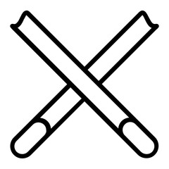 Cross of Two Vape Concept, warning prohibited of ecig vector icon design, Quit Smoking Symbol on White background, Bad habit Sign 