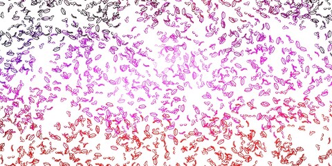 Light Purple, Pink vector pattern with feminism elements.