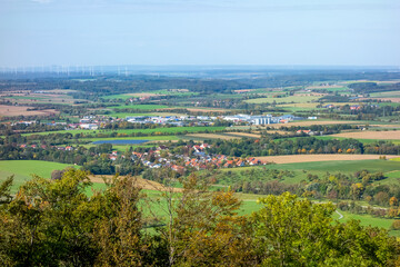 Aerial view in Southern Germany