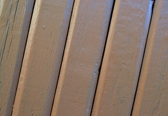 surface of parallel painted wooden planks