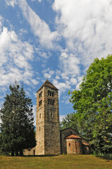 Fototapeta na wymiar Chiesa Romanica di San Secondo - Magnano, Biella