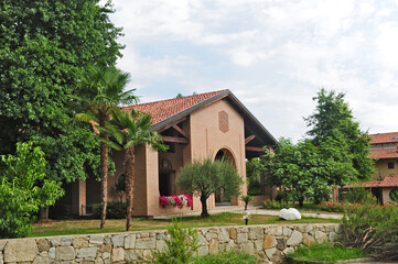 Naklejka premium Il Monastero di Bose - Magnano di Biella