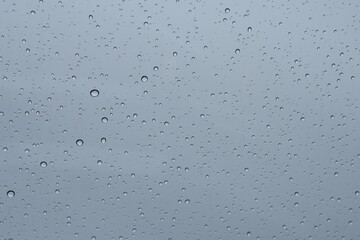 rain drops on window