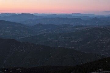 View from Mont Ventoux, France