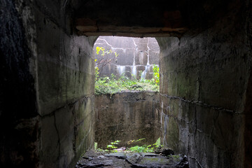 military defensive fortifications. fort number 4. Vladivostok. Russia.
