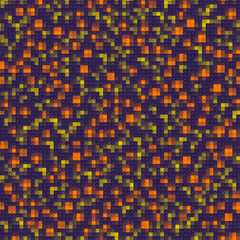 Colorful geometric pattern with different shapes. Modern creative texture 3d render illustration