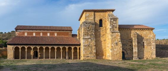 Monastery of San Miguel de Escalada in Leon, Spain