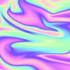  Vector abstract holographic background 80s - 90s, trendy colorful texture in neon color design for covers, flyers, brochures, posters, wedding invitations, Business Design or Social Media