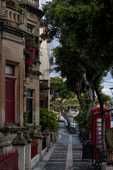 Fototapeta premium street, city, house, architecture, building, town, old, Europe, houses, home, travel, Spain, village, urban, sky, tree, buildings, France, Malta, old town, Mdina, Maltese