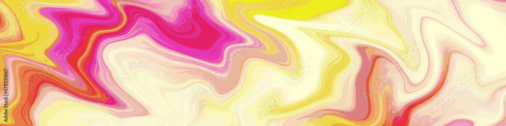 Poster abstract color flow gradient background. liquid marble art texture. flow inks in water style