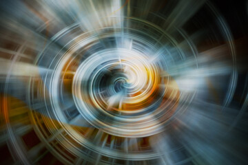 Light effect image on black background.