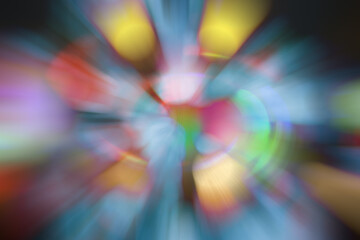 Light effect image on black background.