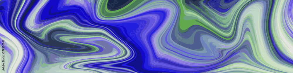 Poster abstract color flow gradient background. liquid marble art texture. flow inks in water style