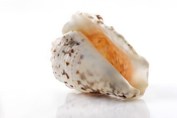 Isolated shells with white Background.