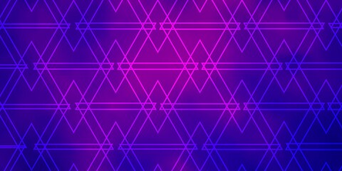 Light Blue, Red vector texture with triangular style. Decorative design in abstract style with triangles. Pattern for booklets, leaflets