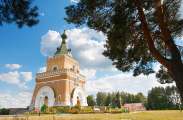 Memorial Chapel in Slavgorod District, Belarus
