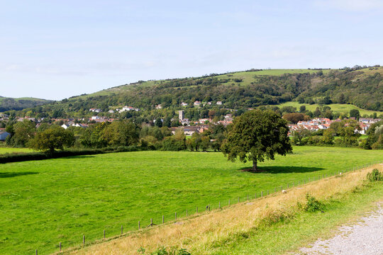 Axbridge village in Somerset,UK