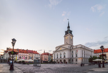 Fototapeta premium Evening in Kalisz Wielkopolski, Poland
