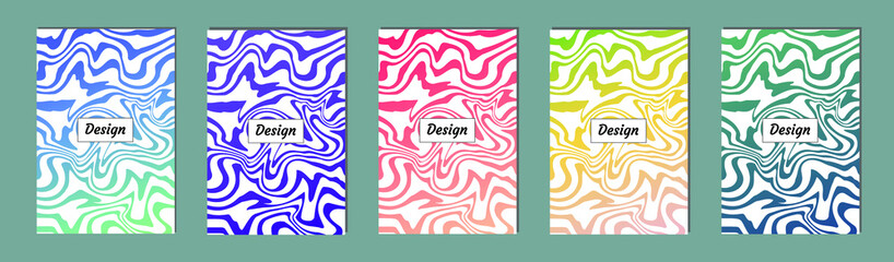 Minimal covers design. Colorful linear patterns. Vibrant background for screen, poster, banner, wallpaper, social media post