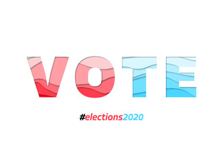 Vote text #elections2020