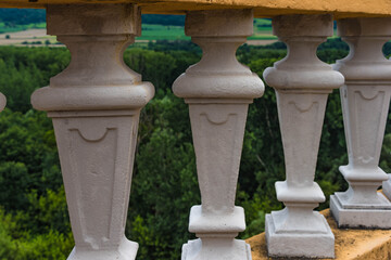 Detail einer Balustrade vom Stift Melk