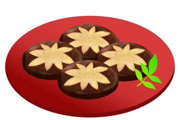 陣笠椎茸　おせち