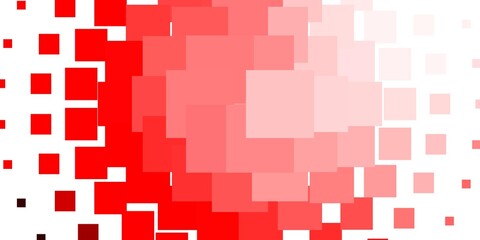 Light Orange vector backdrop with rectangles. Abstract gradient illustration with colorful rectangles. Pattern for business booklets, leaflets