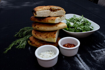 Bread focaccia