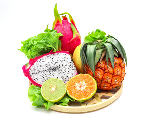 Fresh vegetables and fruits
